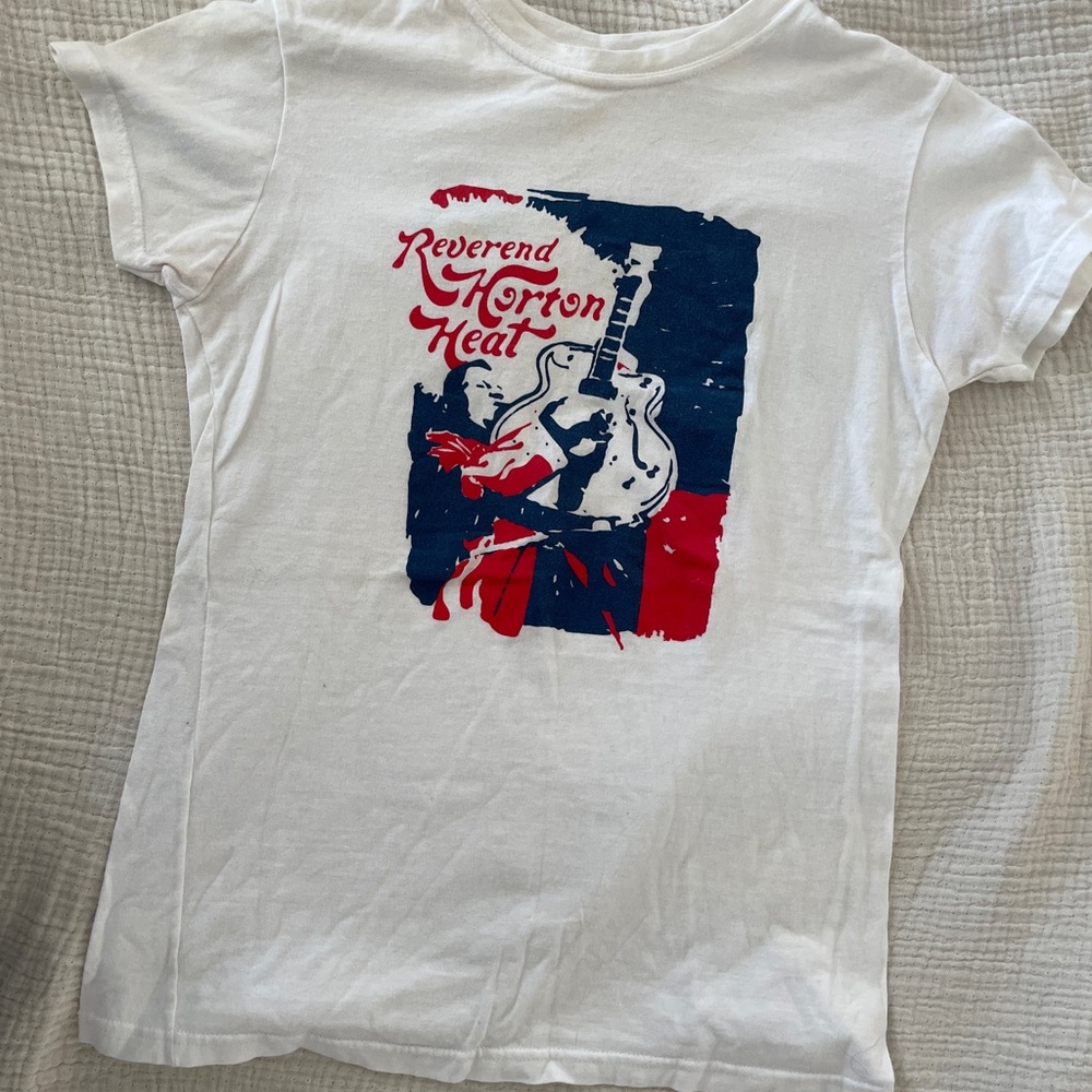 Reverend Horton Heat Autographed TShirt